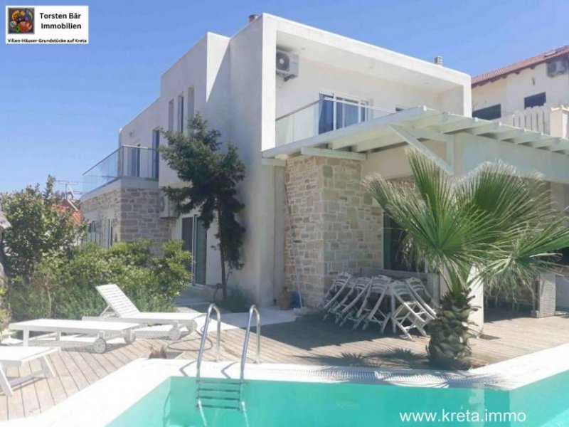 Pitsidia Süd Kreta Pitsidia luxuiöse Natursteinvilla mit Pool Wfl.205qm Grdst.400qm Haus kaufen